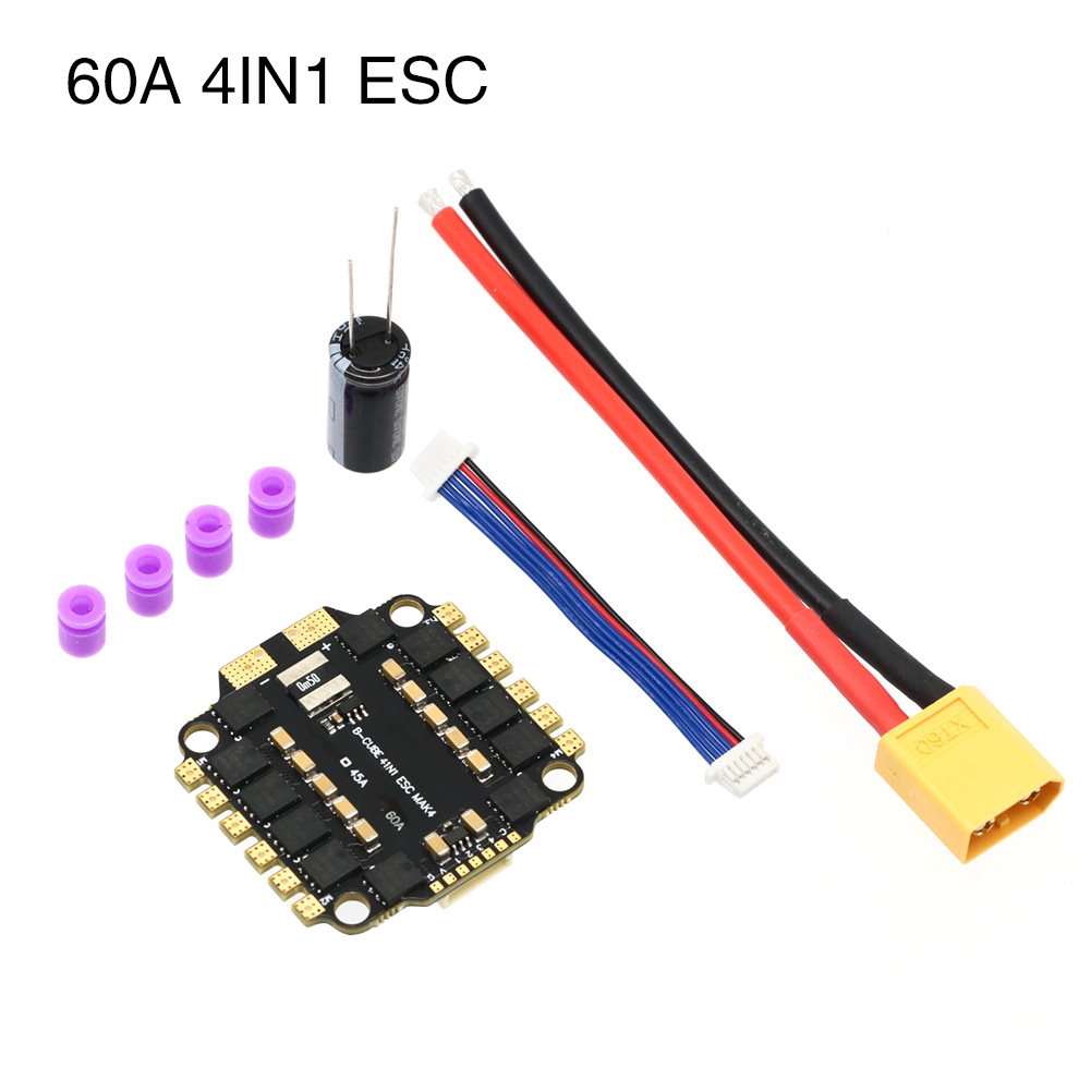 UAngel 4IN1 45A 60A ESC BLHELI - Drone Esc review and price