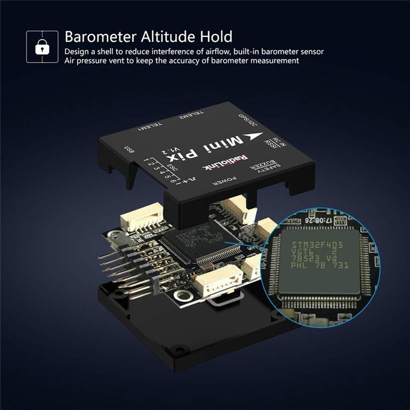 A49K-Radiolink Mini PIX Flight - Drone Flight Controller review and price